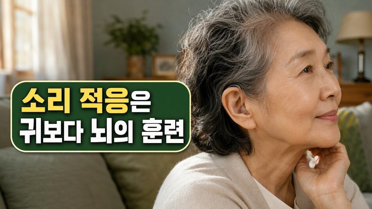 영통동보청기 첫 착용 시 조용한 실내부터 시작해야 하는 까닭