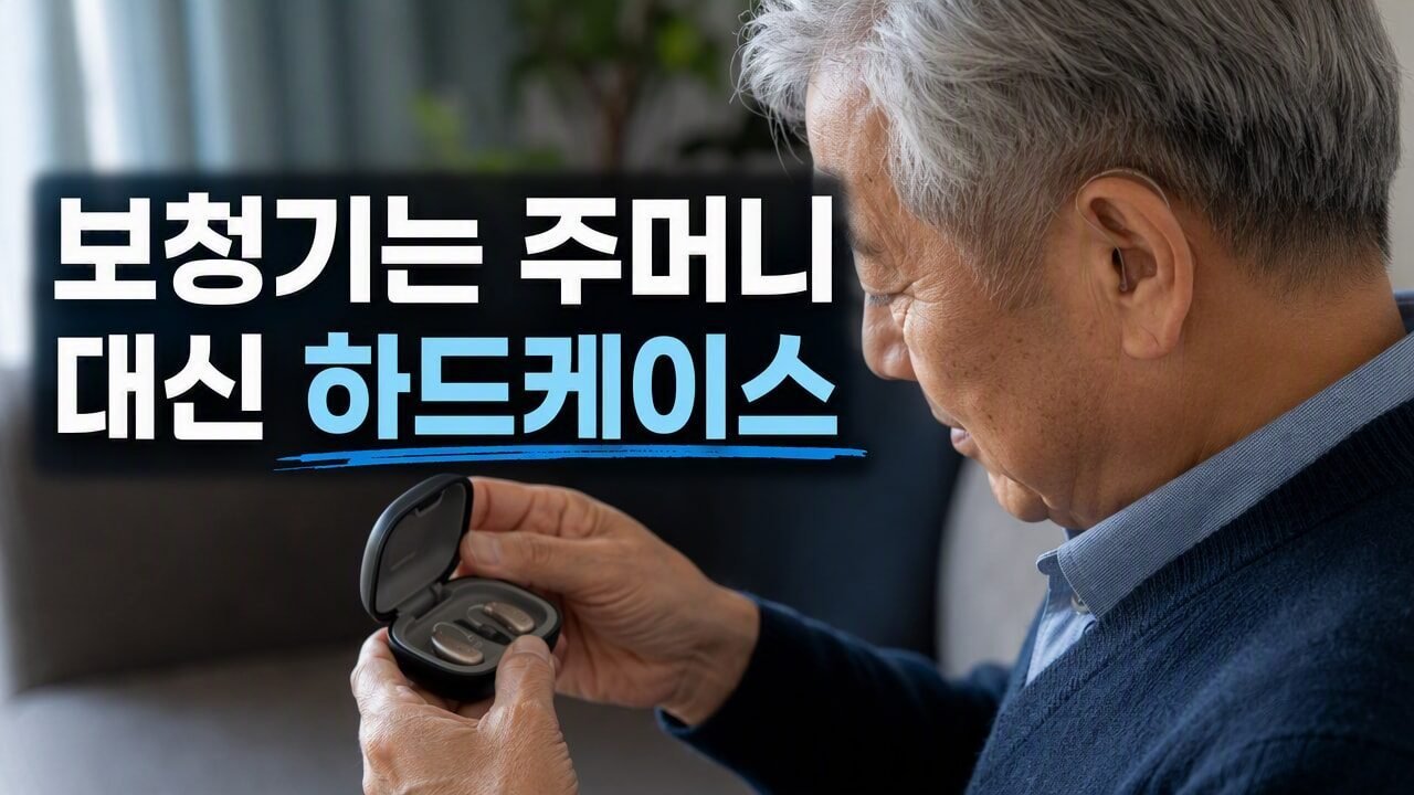 보청기 분실 방지를 위해 외출 전 챙겨야 할 보관 습관